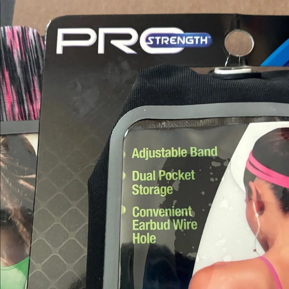 Set of 2 Active Waistband - Black and Pink